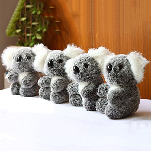 Lazada Gris Koala Felpa de Peluche Koala Juguetes de Bebe Muñecas 5'' …