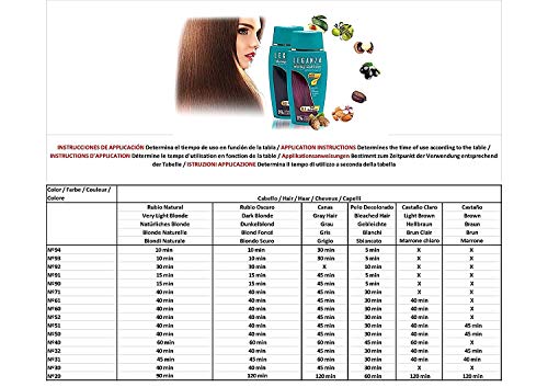 Leganza, 7 aceites naturales, bálsamo para el pelo de color rubio frio 93