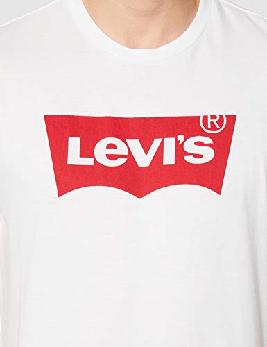 Levi's Graphic Set-In Neck, Camiseta para Hombre, Blanco (C18978 Graphic H215-Hm White Graphic H215-Hm 36.4 140), X-Small