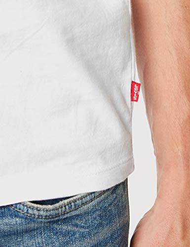 Levi's Graphic Set-In Neck, Camiseta para Hombre, Blanco (C18978 Graphic H215-Hm White Graphic H215-Hm 36.4 140), X-Small