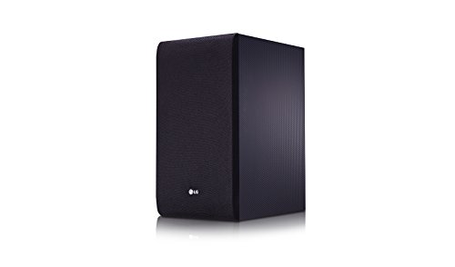 LG SJ3 - Barra de Sonido inalámbrica 2.1 (Potencia total 300 W, Subwoofer inalámbrico 200 W, Dolby Digital, DTS Digital Surround, Bluetooth 4.0 BLE, USB, Cable óptico, ASC, TV Sound Sync) Color Negro