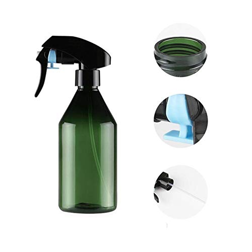 Lidylinashop Botella Spray Botellas de Spray para Limpiar Spray de Botella de Agua Recargable vacía Botella de pulverización vacía de Niebla Continua Green