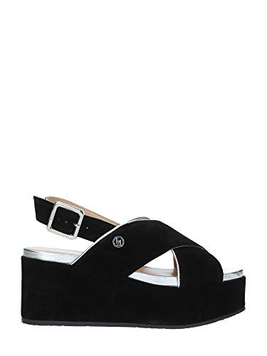 Liu-jo S19049PX002 Sandalias Altos Mujeres Negro 36