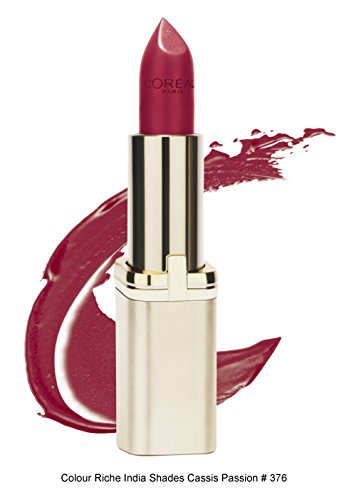 L'Oreal Paris Color Riche 376 Cassis Passion Barra de Labios Frambuesa