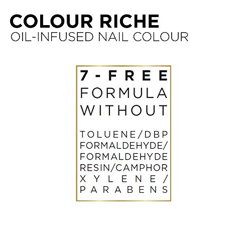 L'Oréal Paris Esmalte de Uñas Color Riche a L'Huile 672 Gris Decadent
