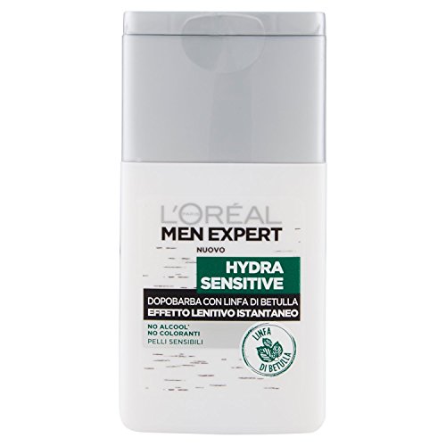 L'Oréal Paris Men Expert Men Expert Hydra Sensitive - Bálsamo para después del afeitado para pieles sensibles, 100 ml