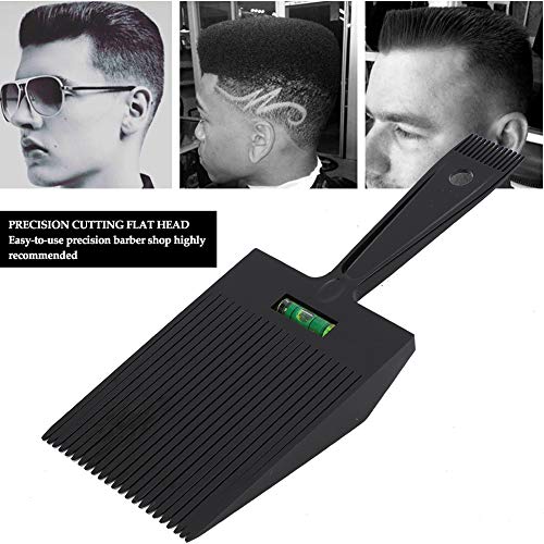 MAGT Flat Top Guide, Peine para Cortar el Cabello Peine para Cortar el Cabello Peine para Cortar el Cabello Barber Shop Herramienta de Peinado Peine para el Cabello con Nivel de Burbuja