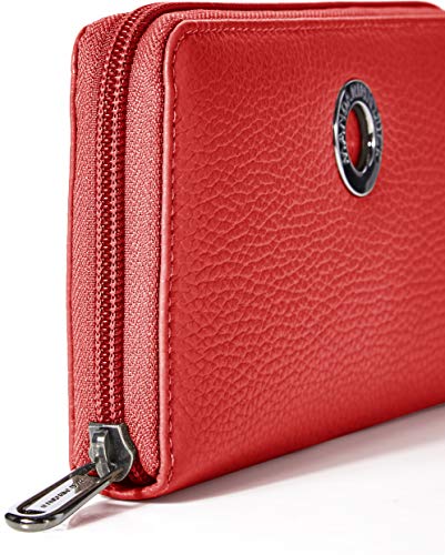 Mandarina Duck Md20, Billetera para mujer, Rojo (Flame Scarlet)