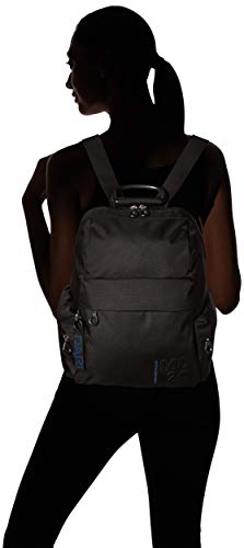 Mandarina Duck Md20, Mochila para Mujer, Negro (Nero/Black), 10x21x28.5 cm (B x H x T)