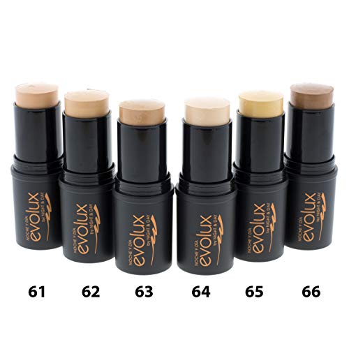 Maquillaje Corrector en Barra Color N.61 EVOLUX Pan Stick Foundation 18 gr.