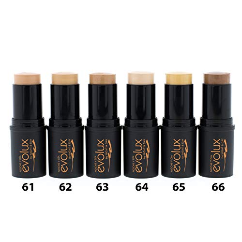 Maquillaje Corrector en Barra Color N.61 EVOLUX Pan Stick Foundation 18 gr.