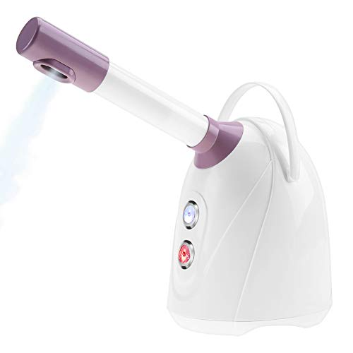 Máquina de vapor de sauna facial,Spa sauna vaporizador facial, limpieza profunda de la piel, humidificador para la hidratación y el cuidado de la piel,reducir los poros