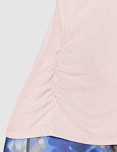 Marca Amazon - AURIQUE Top de Deporte Súper Suave Mujer, Rosa (Lotus), 42, Label:L