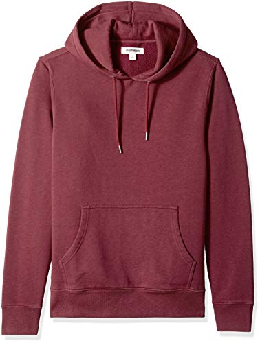 Marca Amazon - Goodthreads – Sudadera con capucha de forro polar para hombre, Morado (burgundy), US M (EU M)