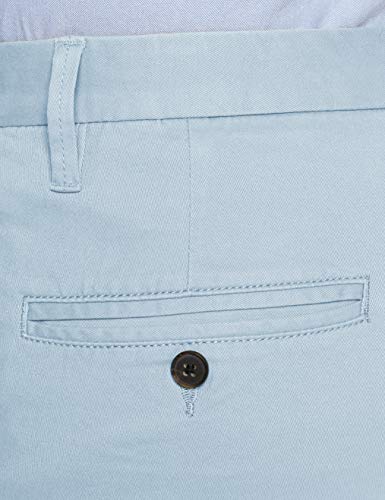 Marca Amazon - MERAKI Pantalones Chinos Estrechos Hombre, Azul (Cashmere Blue), 38W / 34L, Label: 38W / 34L