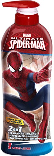 Marvel Spiderman 2 En 1 Gel Baño y Champú - 1000 ml