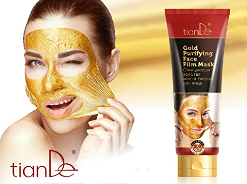 Mascarilla Facial Limpiadora de Oro, TianDe 50116, "Oro Puro" en el Cuidado de la Piel
