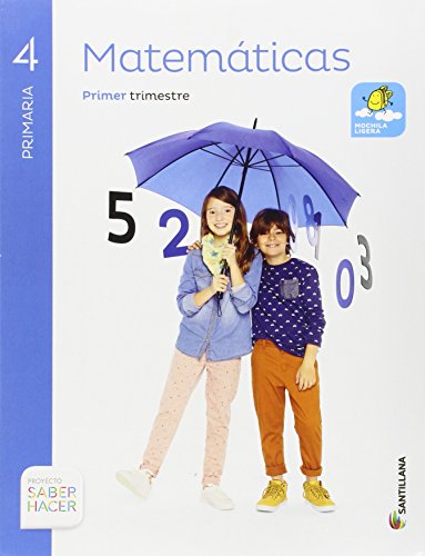 MATEMATICAS 4 PRIMARIA SABER HACER - Pack de 3 libros - 9788483056097