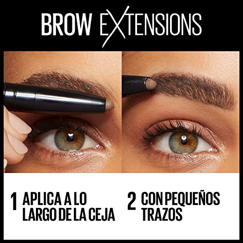 Maybelline New York Brow Extensions Stick de Cejas Tono 02 Soft Brown