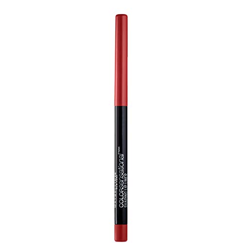 Maybelline New York Color Sensational Shaping Delineador de Labios 90 Brick Red - 1 Delineador de Labios