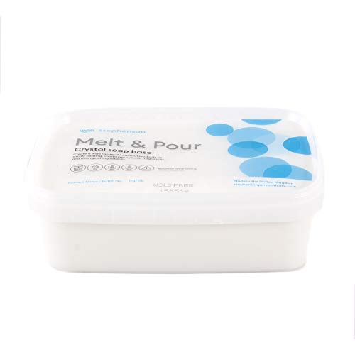 Melt And Pour Jabón Base Blanco Sin SLS - 2Kg