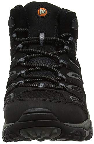 Merrell Moab 2 Mid GTX, Botas de Senderismo para Hombre, Negro (Black), 43.5 EU