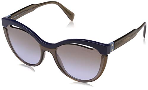 Miu Miu 0MU01TS UE62H2 36 Gafas de sol, Azul (Bluette/Transparent Brown/Violet Brown Silver), Mujer