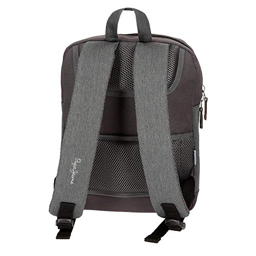 Mochila para portátil Pepe Jeans Roy 13,3" gris