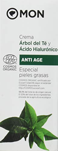 MON DECONATUR Crema de Árbol Del Té Y Ácido Hialurónico 50 ml