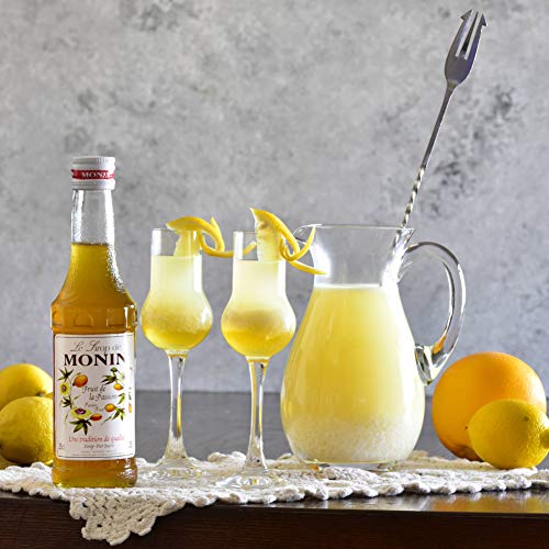 Monin Jarabe de Maracuyá, Botella de 250 ml, 25 cl