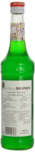 Monin Kiwi (sin alcohol) - 3 Paquetes de 3 x 233.33 ml - Total: 2100 ml