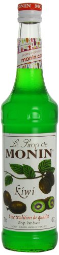 Monin Kiwi (sin alcohol) - 3 Paquetes de 3 x 233.33 ml - Total: 2100 ml