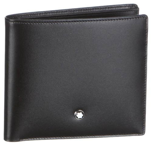 Montblanc 7163 - Monedero de Cuero Unisex