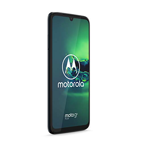 Motorola Moto G8 Plus (Pantalla de 6,3" FHD u-notch, cámara de 48 MP, altavoces Dolby® stereo, 64 GB/ 4GB, Android 9.0, Dual SIM Smartphone), Azul