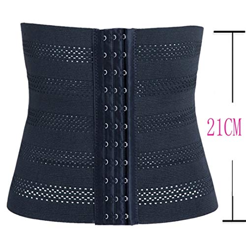 Mujeres Látex Cintura Cincher Tummy Faja Corsé Fajas Adelgazamiento Sólido Underbust Control Belt