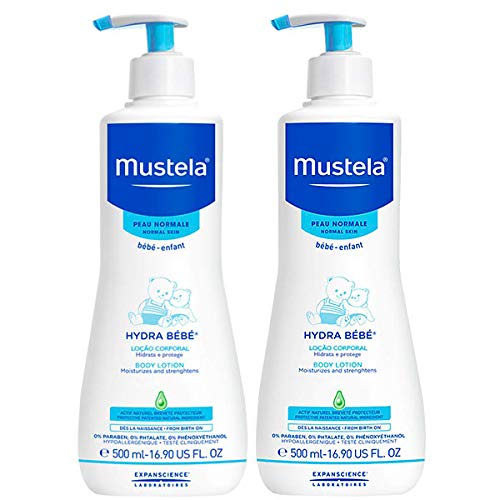 Mustela DUPLO Hydra-Bebé Cuerpo, 2x500ml