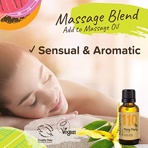 Naissance Aceite Esencial de Ylang Ylang 30ml - 100% puro, vegano y no OGM