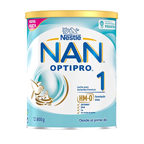 NAN OPTIPRO 1 - Leche para lactantes en polvo - Fórmula para bebé - Desde el primer día - 800g