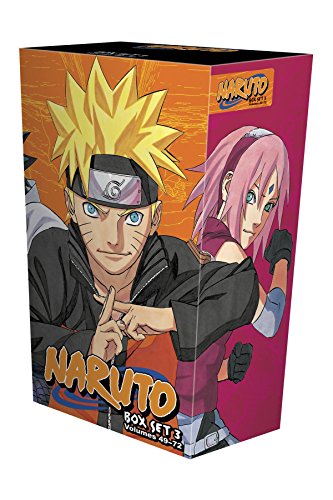 Naruto Box Set 3: Volumes 49-72 with Premium (Naruto Box Sets)