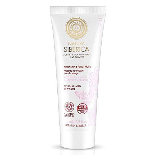 Natura Siberica Nutritiva Mascarilla Facial para Piel Normal o Seca - 75 ml