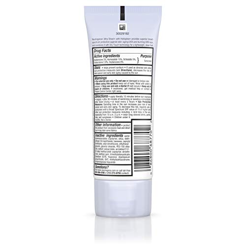 Neutrogena Ultra Sheer Dry-Touch Sunscreen, SPF 70, 88 ml