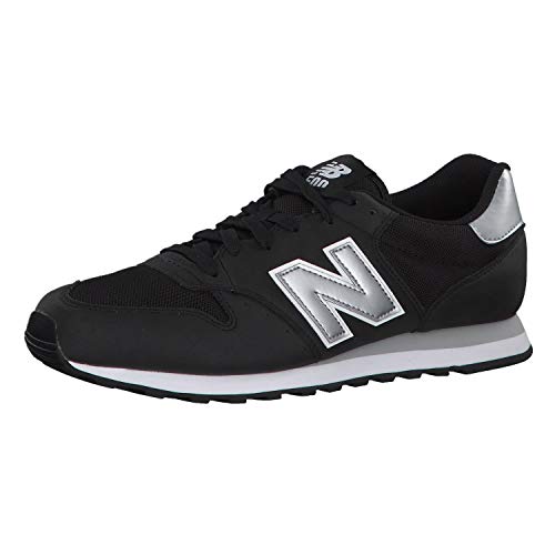 New Balance 500 Core, Zapatillas para Hombre, Negro Black Silver Black Silver, 43 EU