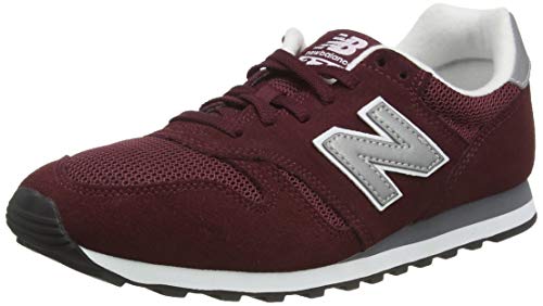 New Balance ML373, Zapatillas para Hombre, Rojo (Burgundy/Silver), 46.5 EU