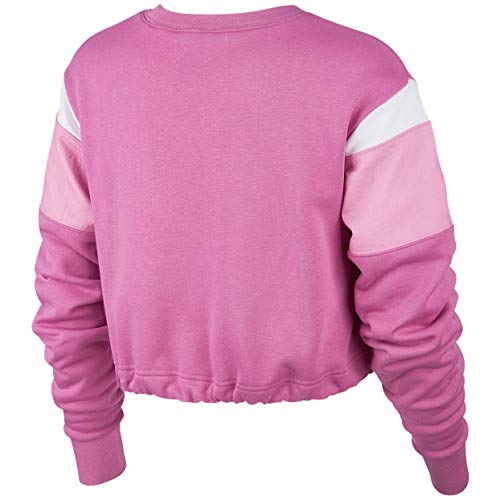 NIKE SP2020 Sweatshirt, Cosmic Fuchsia/Magic Flamingo/White, L Womens