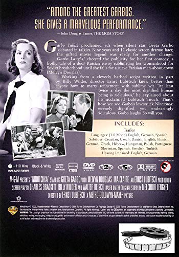 Ninotchka - Greta Garbo [DVD] [1939]