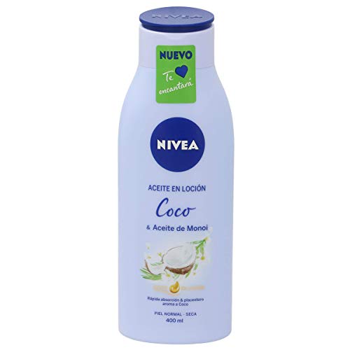 NIVEA aceite en loción coco piel normal seca bote 400 ml