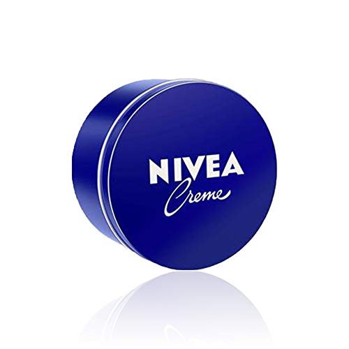 NIVEA Creme (1 x 250 ml), crema hidratante corporal y facial para toda la familia, crema universal para una piel suave e hidratada, crema multiusos