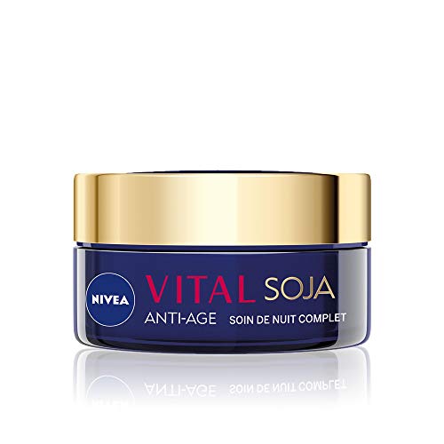 Nivea Vital Soja Anti-Edad Noche completa Cuidado de la piel madura 50ml