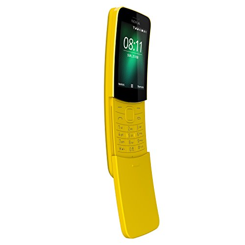 Nokia 8110 - Mobilephone de 2.45" (Memoria de 4 GB, cámara de 2 MP), Color Amarillo