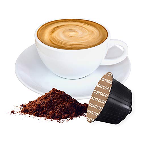 Note D'Espresso Cápsulas de Café Cortado Instantáneo Exclusivamente Compatibles con cafeteras de cápsulas Nescafé* y Dolce Gusto* 48 Unidades da 6,3 g, Total: 302.4 g